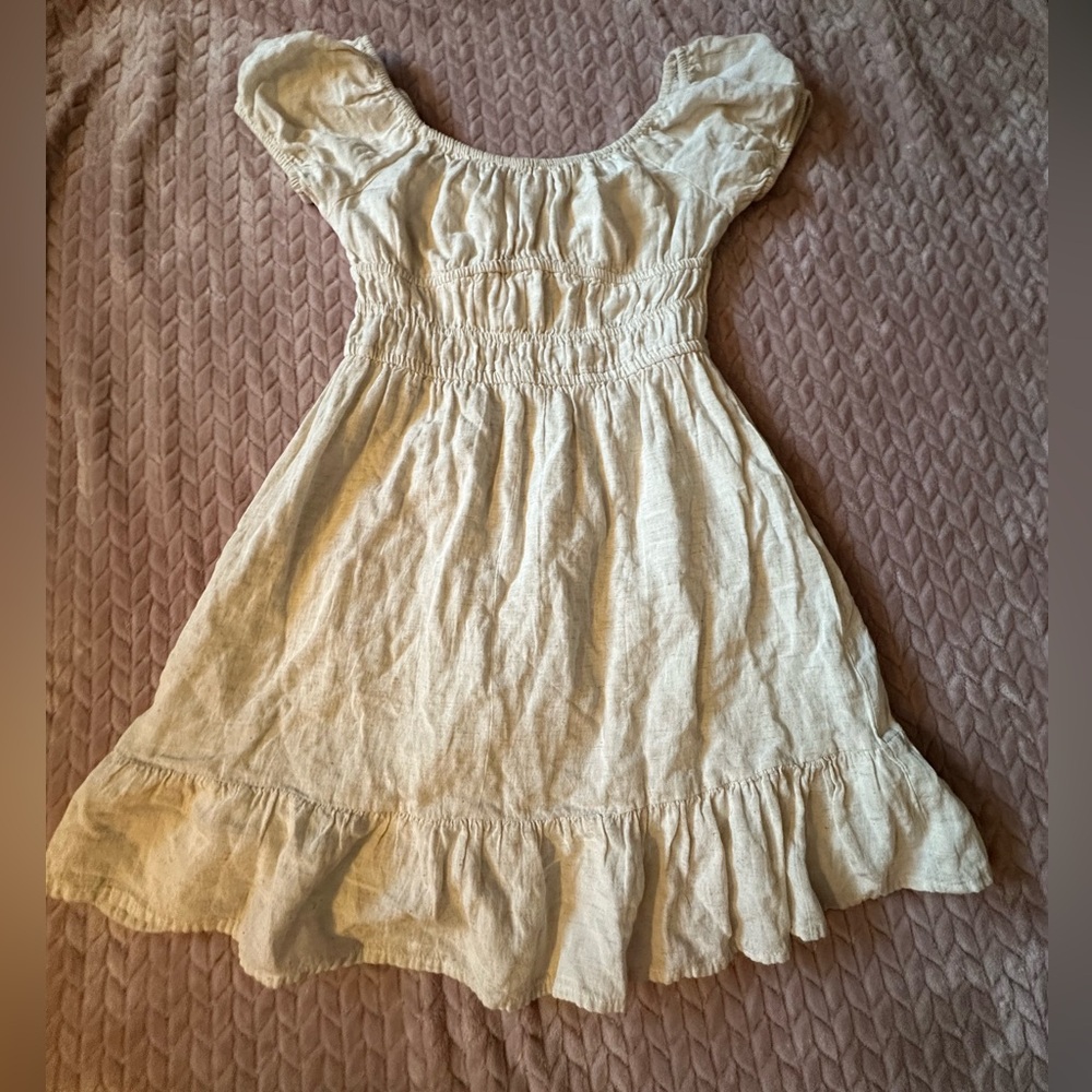 Cream dress